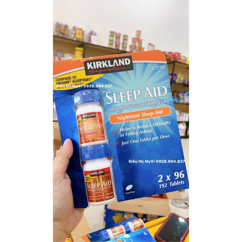Kirkland SLEEP AID 25mg Oral Support Pill 96 Us Tablets Shopee Malaysia