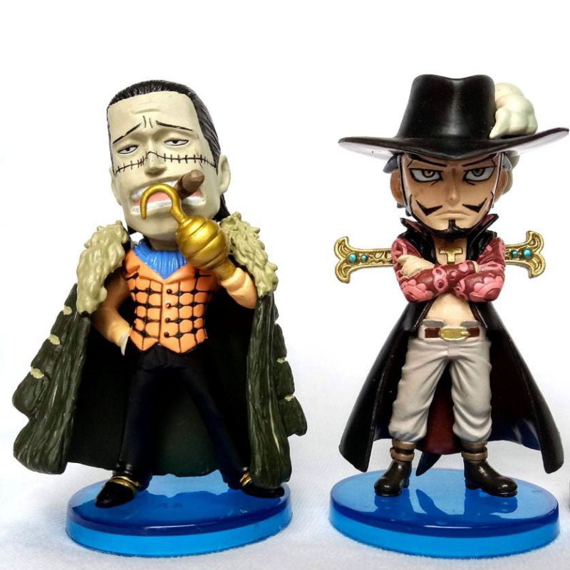 One Piece Model Genuine Crocodile & Hawk Eye Mihawk WCF Shopee Malaysia