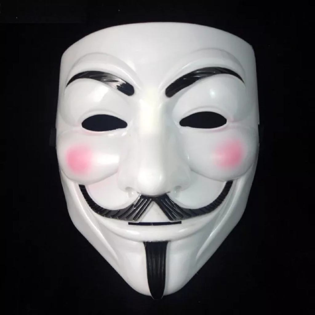 The Cult Anomimous Hacker Mask Is Super hot, Mid-Autumn Toy | Shopee ...