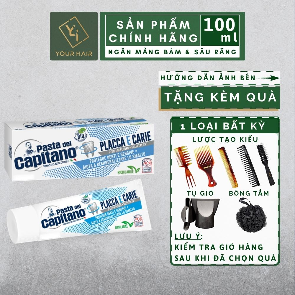 Pasta del Capitano Plaque toothpaste & Cavities anti-Plaque & tooth ...