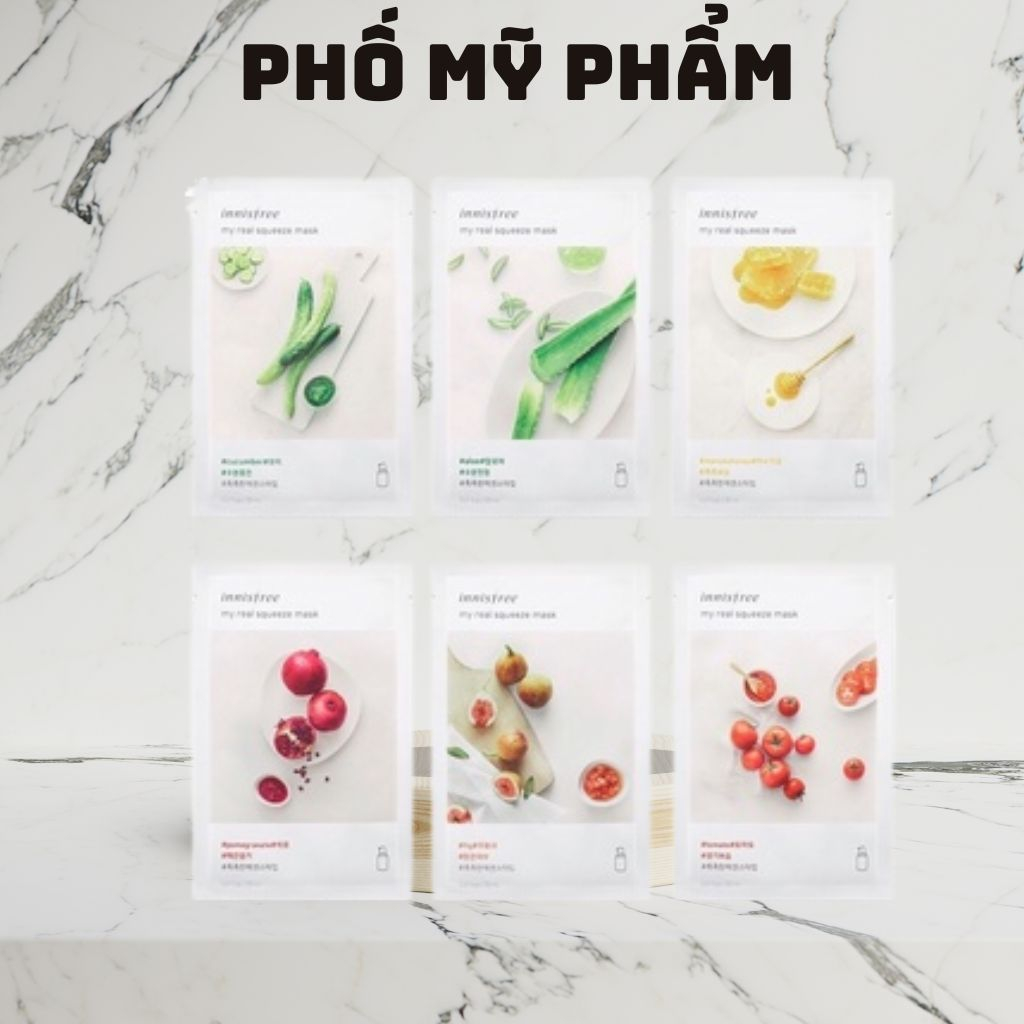 [Genuine] Innisfree mask (20ml), innisfree 18 Korean mask That