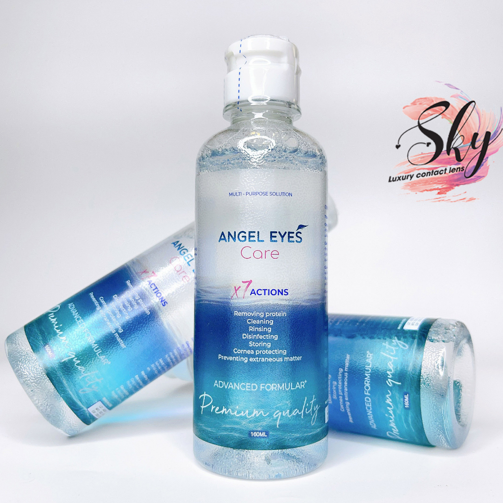 Sky Contact lens Super Moisturizing Soaking Liquid lens model Angel