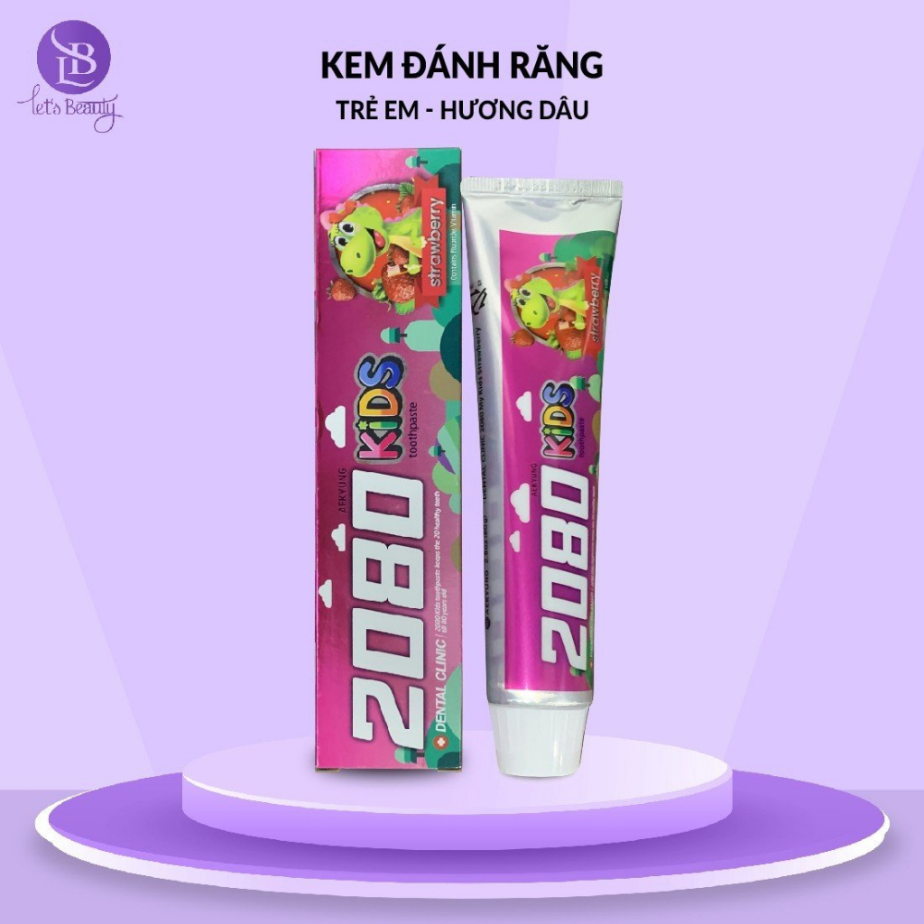 Korean Toothpaste 2080 Kids Toothpaste Prevents Tooth Decay Of ...