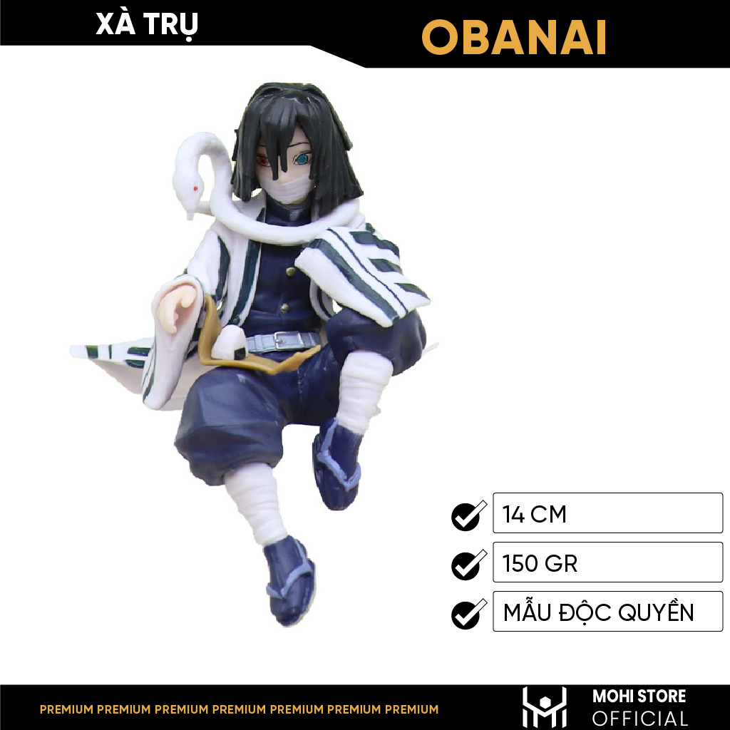 Kimetsu No Yaiba Snake Pillar Obanai Model 14cm tall - Demon Slayer ...