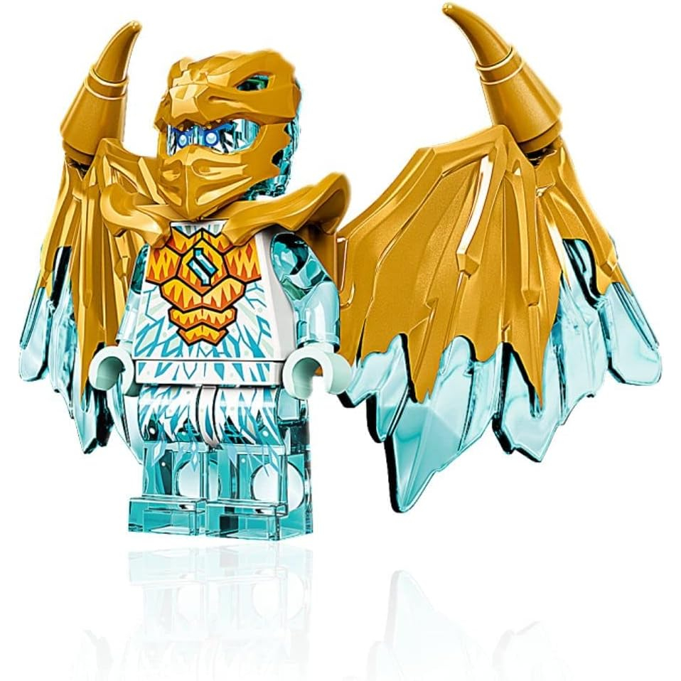 Lego Ninjago Crystalized Golden Dragon Zane minifigure - njo770 ...