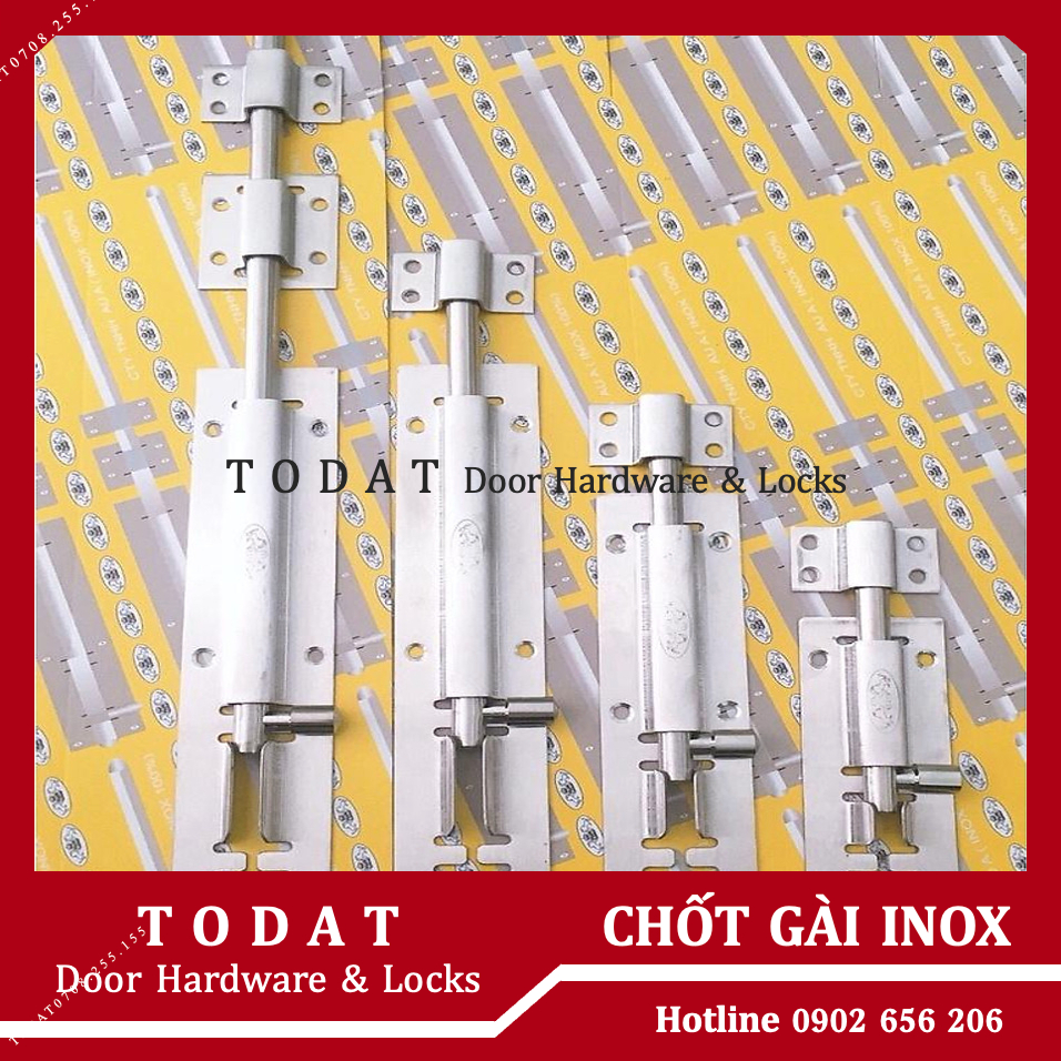 Stainless Steel Horizontal Fasteners Of All Sizes From 10cm To 60cm