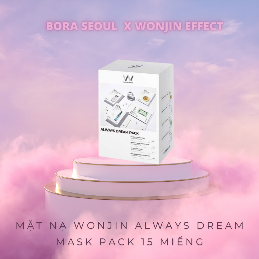 Wonjin Always Dream Mask Pack 15 Pieces 30g Shopee Malaysia