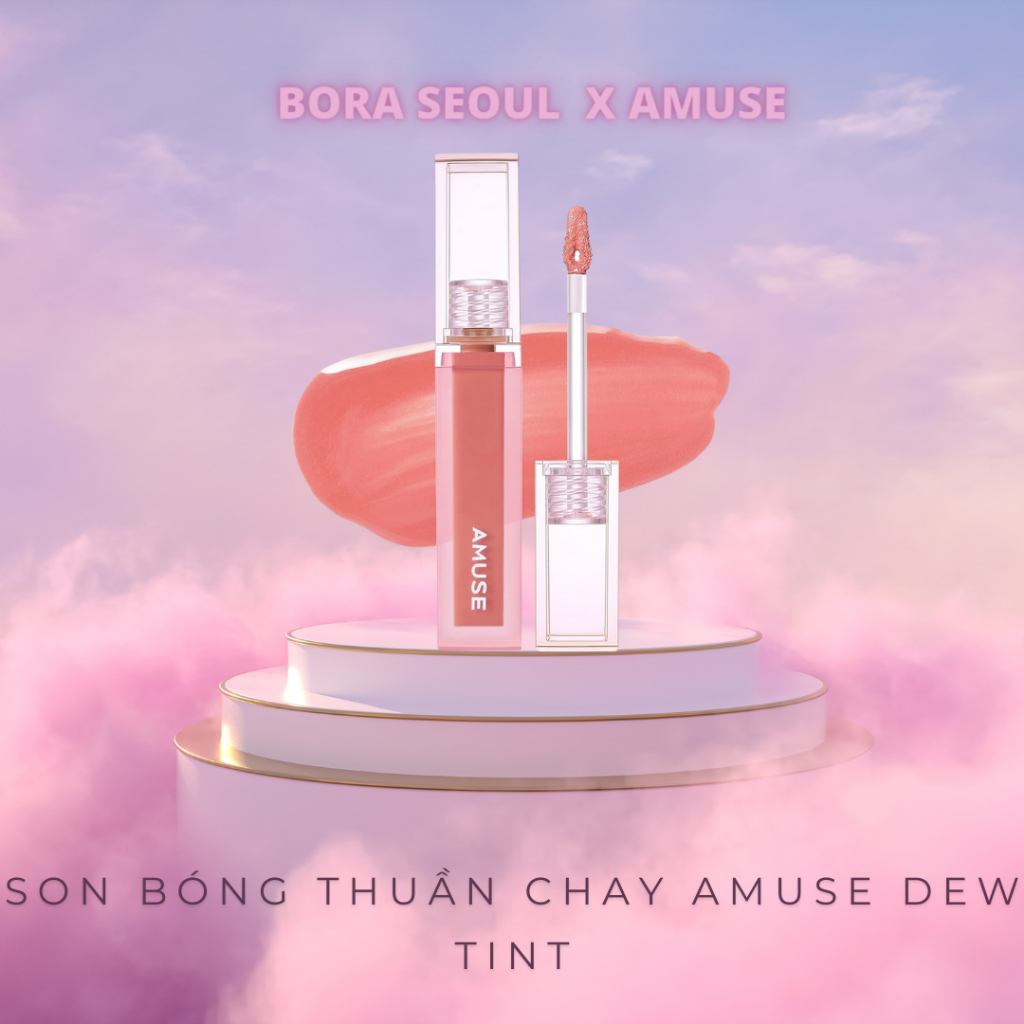 Amuse Dew Tint Vegan Lip Gloss | Shopee Malaysia