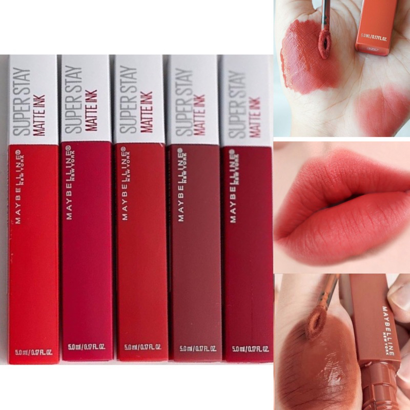 Maybelline SUPER STAY MATTE INK 16H COLOR KEEPING MATTE LIPSTICK ...