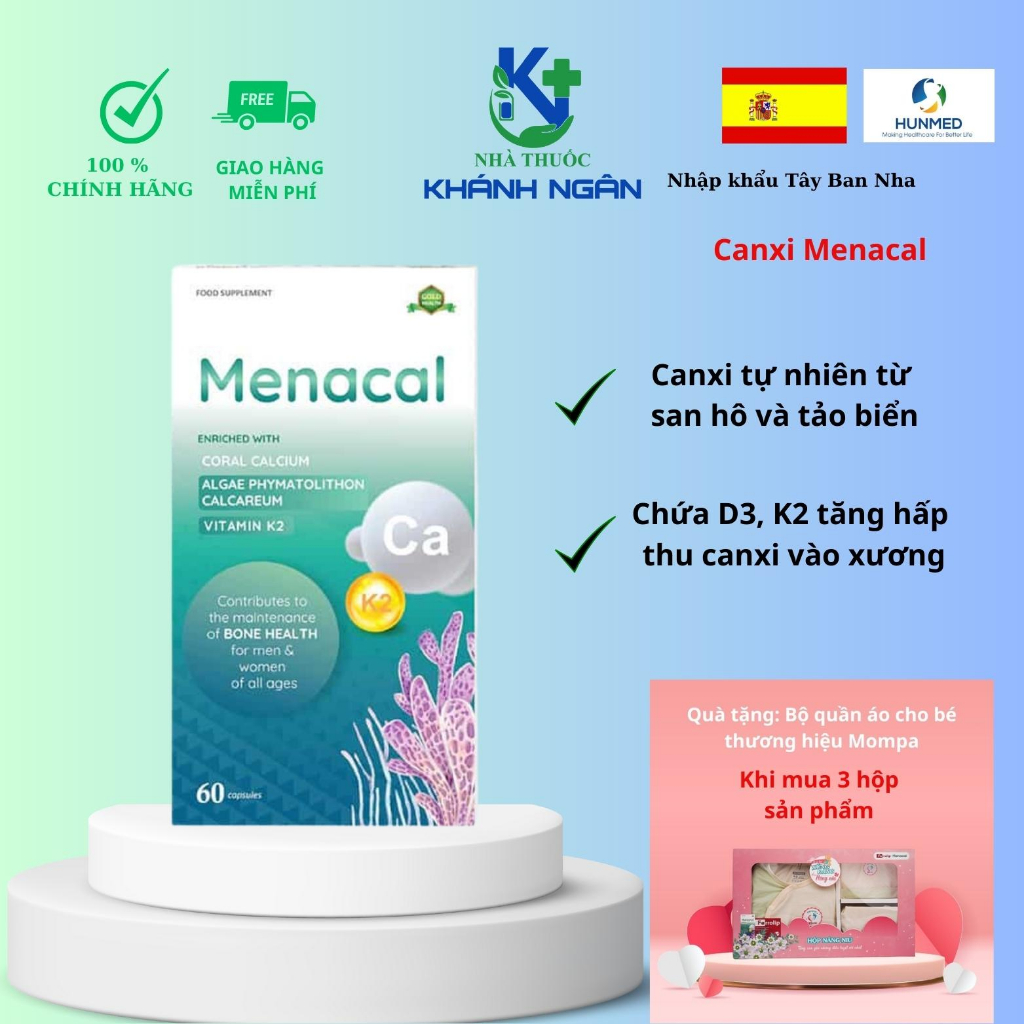 Calcium Menacal Calcium From Seaweed And Coral For Pregnant Mothers