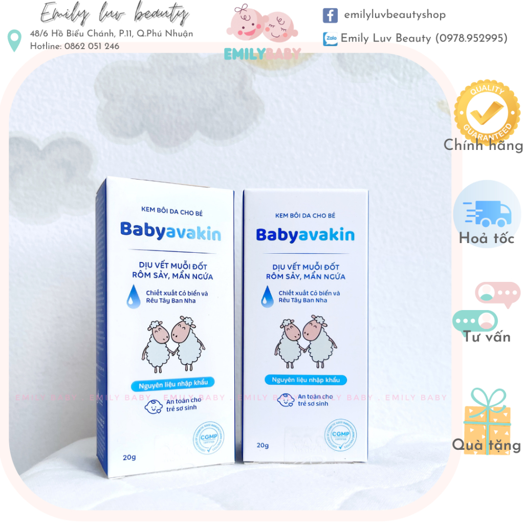 Kembabyavakin Soothes Mosquito Bites, Rash, Rashes, And Moisturizes