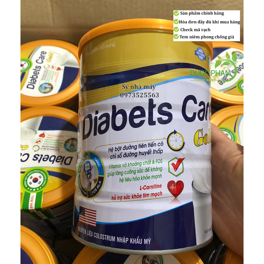 [Wholesale] Box Of 900g Diabetes Milk Diabetes CARE GOLD For People