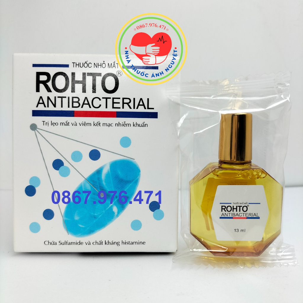 Rohto AntiBacterial Eye Drops 13ml Shopee Malaysia
