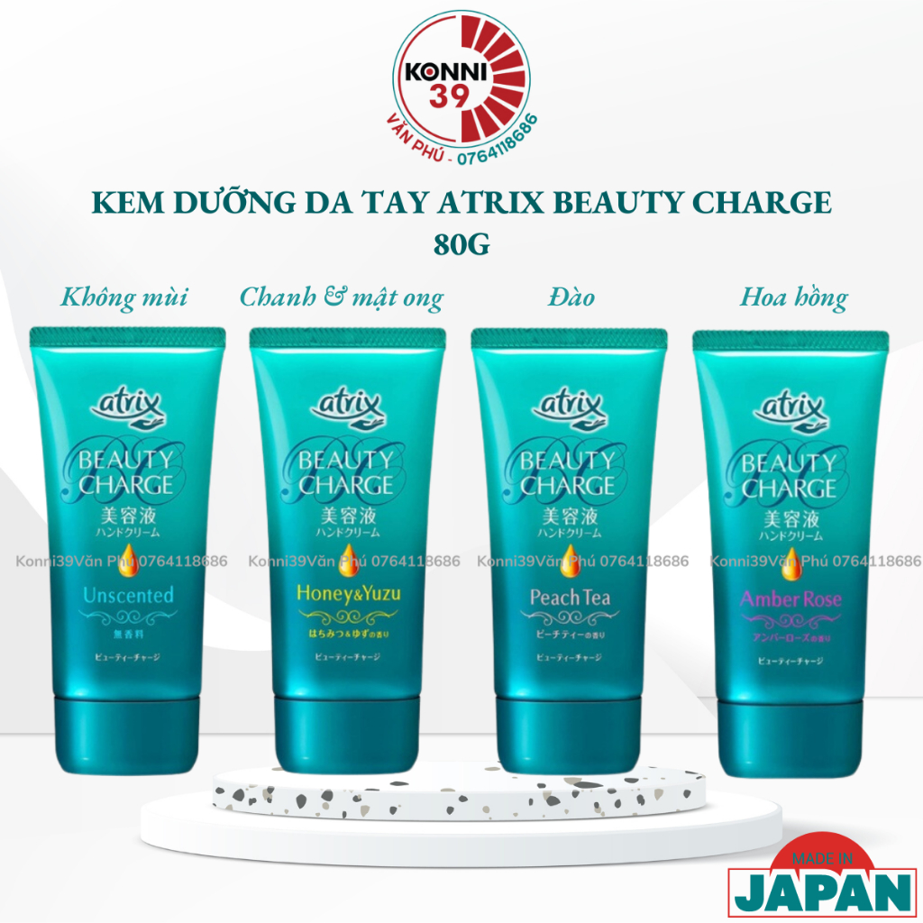 Atrix Beauty Charge Hand Cream 80g Japan | Shopee Malaysia