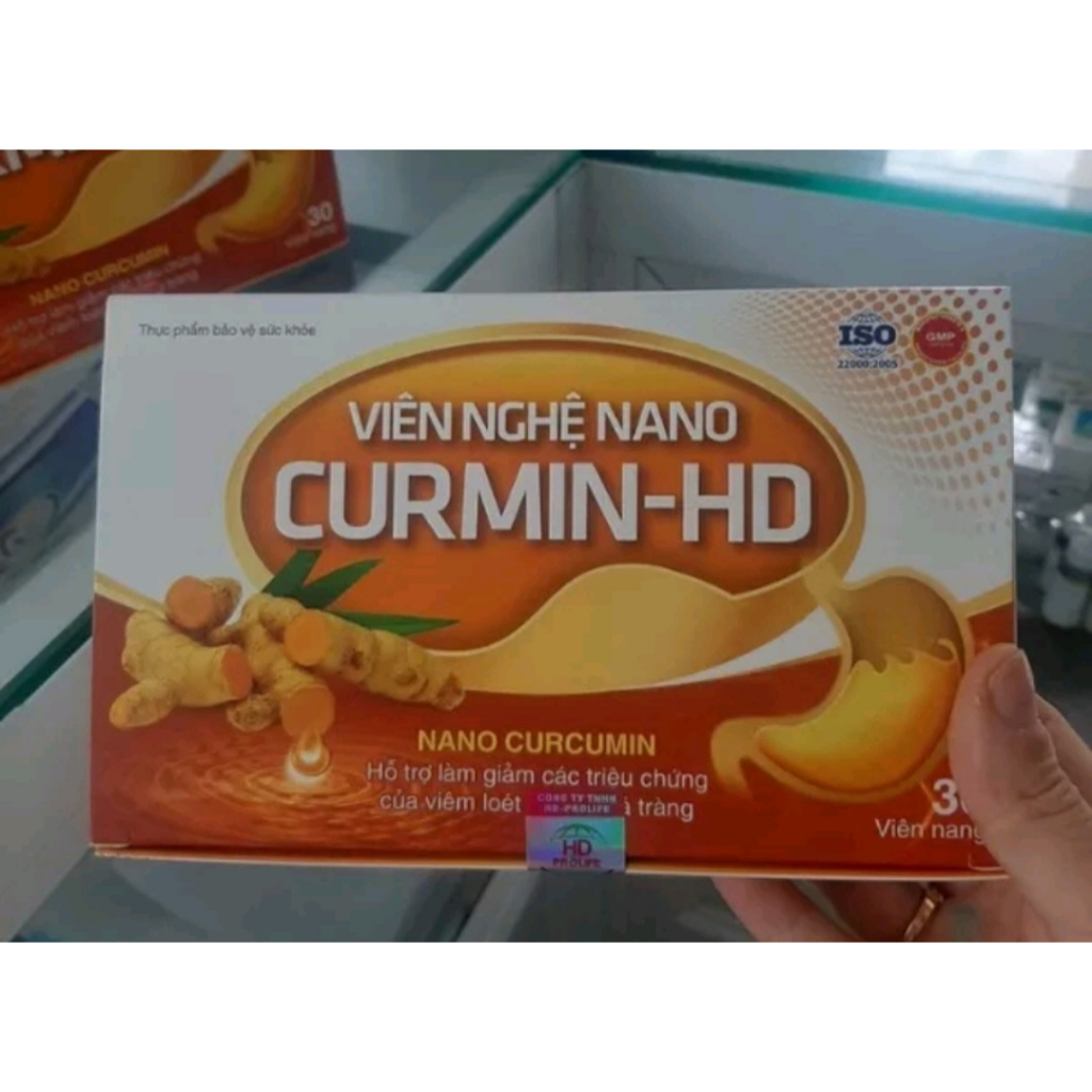 Nano CURMIN _ HD Turmeric Tablets (Reduce Symptoms Of Gastritis