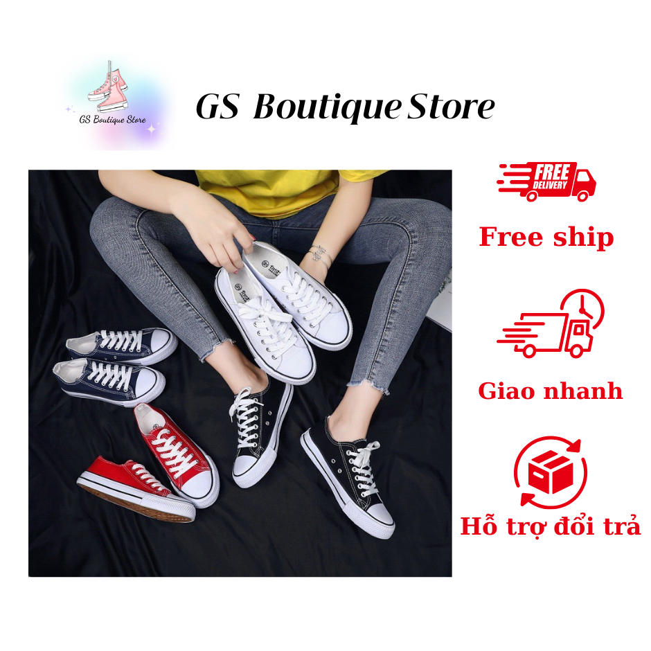 Basic style low-cut shoes in many colors and sizes for men and women 35 ...