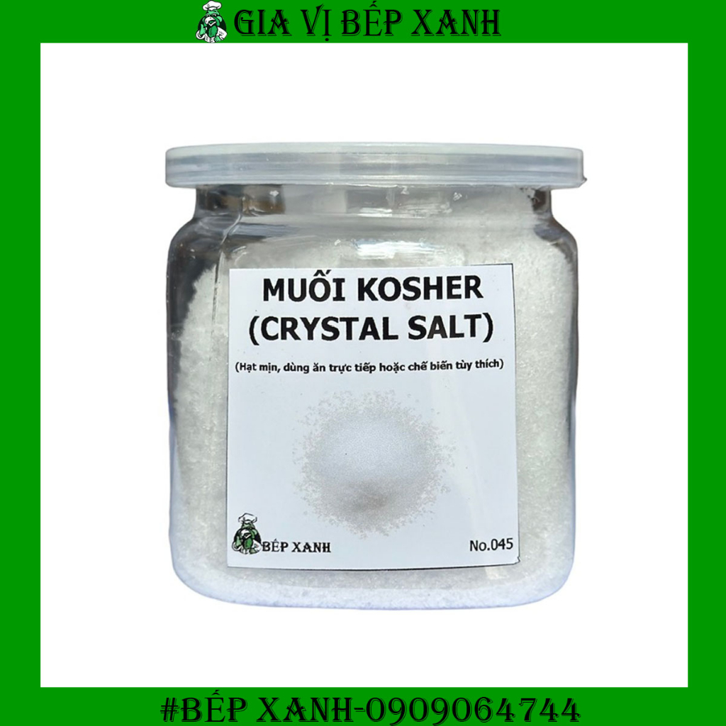 Kosher Salt Pure Diamond Brand Pure European Flavor, Super Good Green