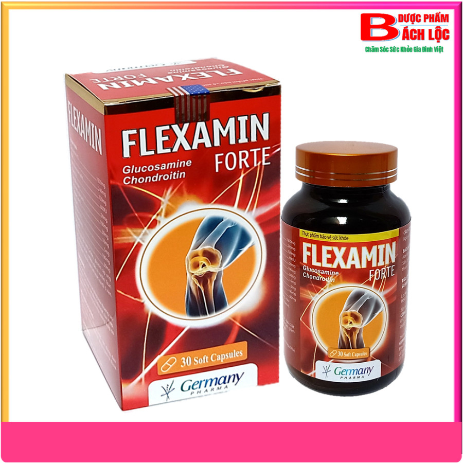Flexamin Forte Bone And Joint Tablets Help Replenish Nutrients For