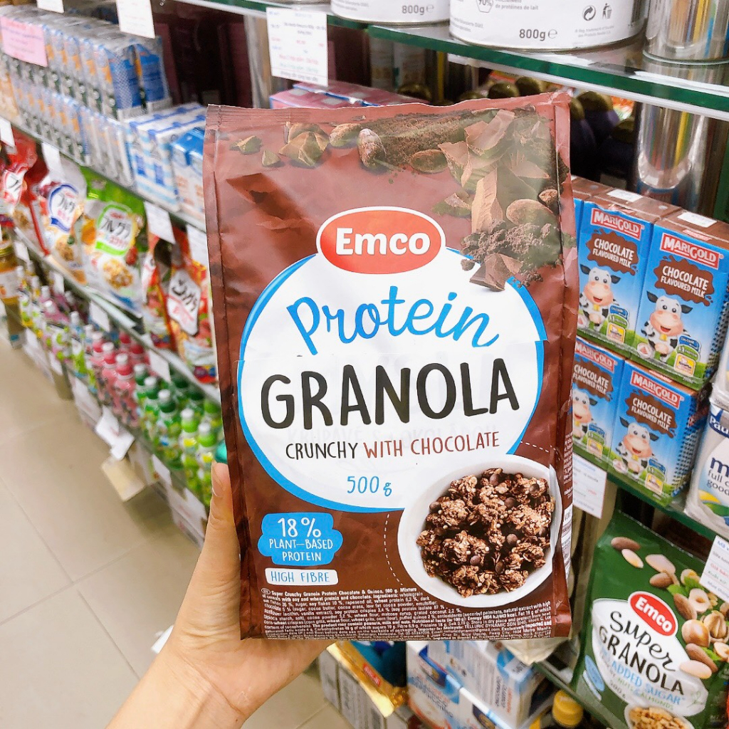 Emco MusLi Cereals 750G Super Granola SugarFree Cereals (500g) New