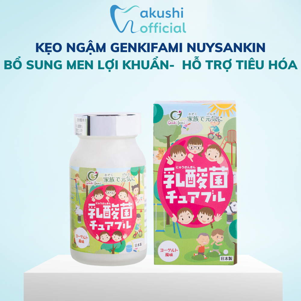 Genkifami Nyusankin Chuaburu Japanese enzyme supplements for babies