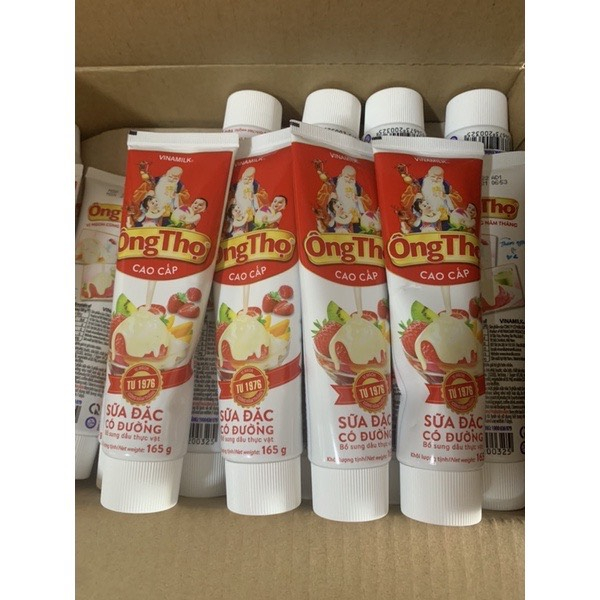 Ong Tho Red Condensed Milk Tube 165g Shopee Malaysia