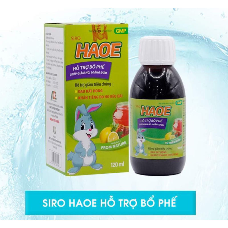 Haoe Syrup Helps To Nourish Waste, Reduce Cough, Sputum Dilute Due To Prolonged Coughing