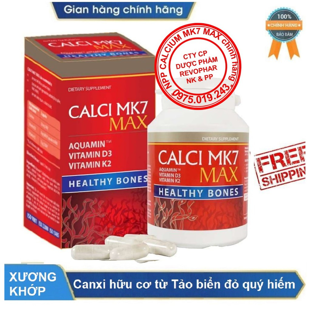 Organic Calcium mk7 Red Seaweed For Children, Pregnant Women, After