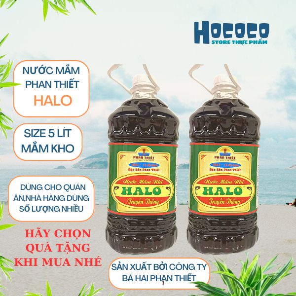 Fish Sauce 11 Degrees Anchovy Protein HALO can 5 Liters Natural Flavors