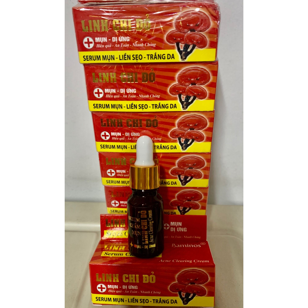 Red Ganoderma Lucidum Acne Spot Essence, Inflammatory Acne 10ml ...