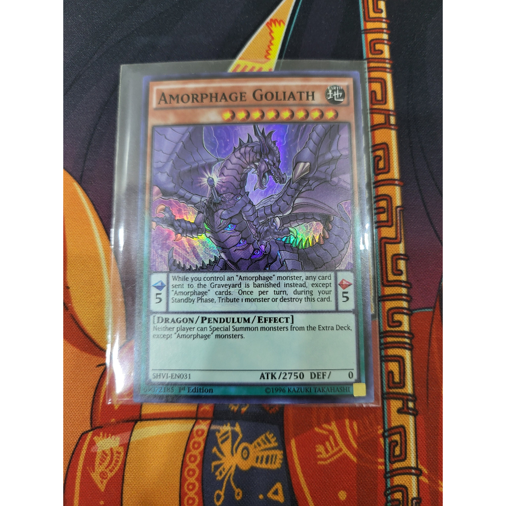 Amorphage Goliath - SHVI-EN031 - Super Rare 1st Edition | Shopee Malaysia