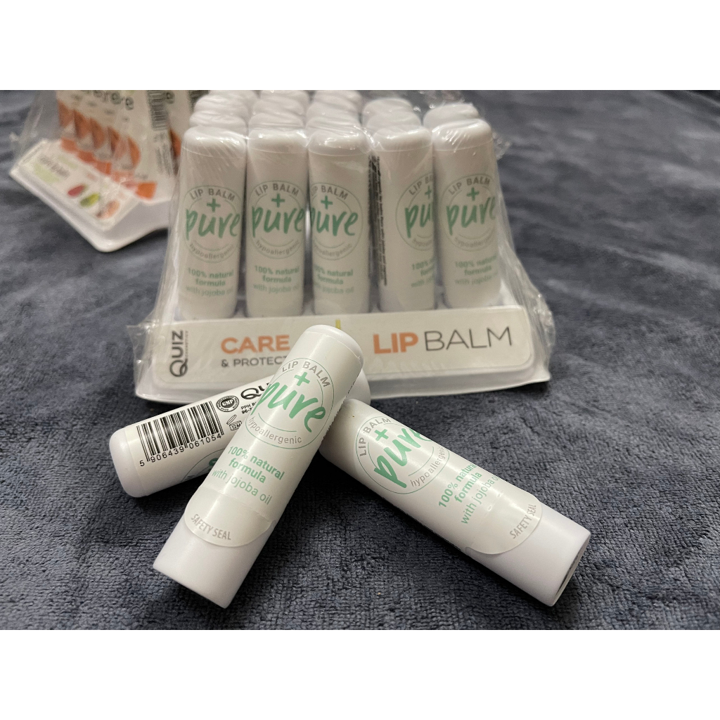 Quiz Lip Balm Pure Olive Oil Lip Balm Standard Made in