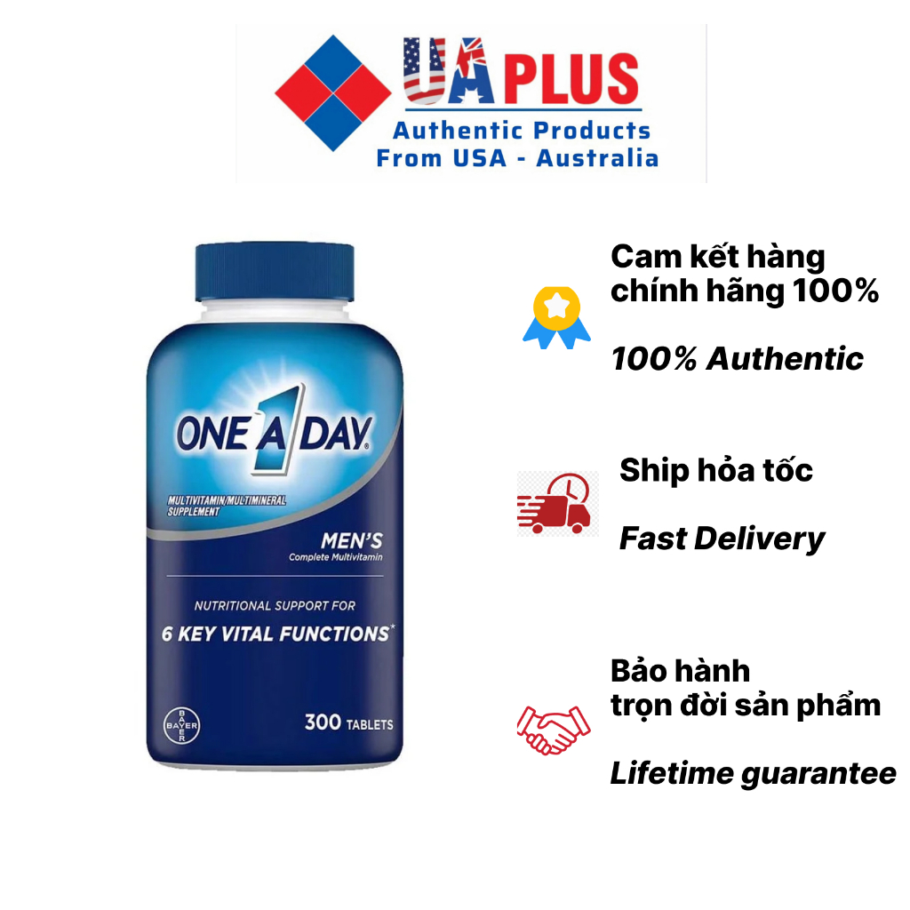 Multivitamins For Men Under 50 Years Old One A Day Men 300 Tablets