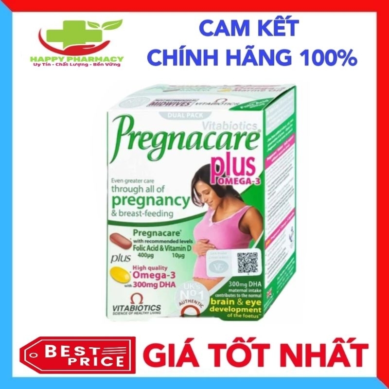 [Genuine] Pregnacare Plus Omega3 Vitabiotics oral tablet with Vitamins