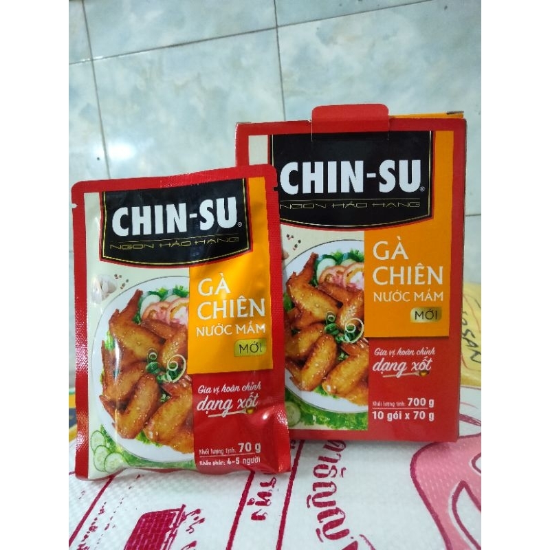 Chinsu Fish Sauce Fried Chicken Pack 70g Sauce Shopee Malaysia