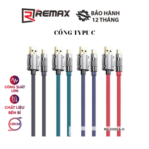 Wefon Series Remax RC-C052 max 66W fast charging shark cable with USB ...