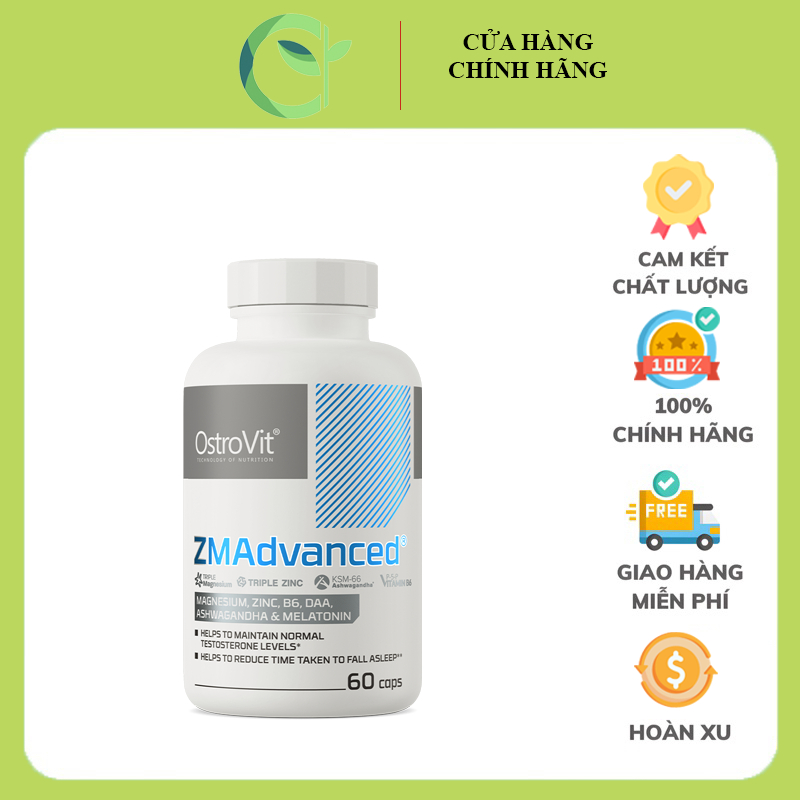 Ostrovit ZMA Oral Tablets Vitamin And Mineral Supplements Help