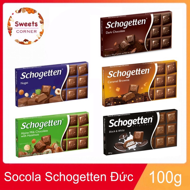 Schogetten German Chocolate Bar 100g (8 types) | Shopee Malaysia