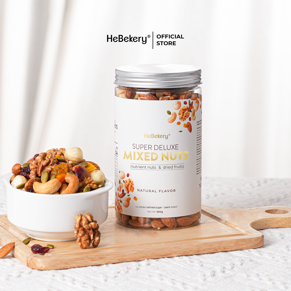 Mix Nuts 8 Types Of Oats 300g / 500g Jar Nutritious Cereals For