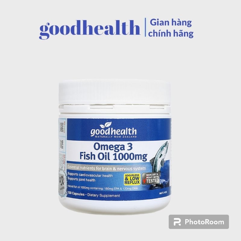 Omega 3 Fish Oil Fish Oil 1000mg Good Health Fish Oil Helps In Brain Development, Good For Eyes