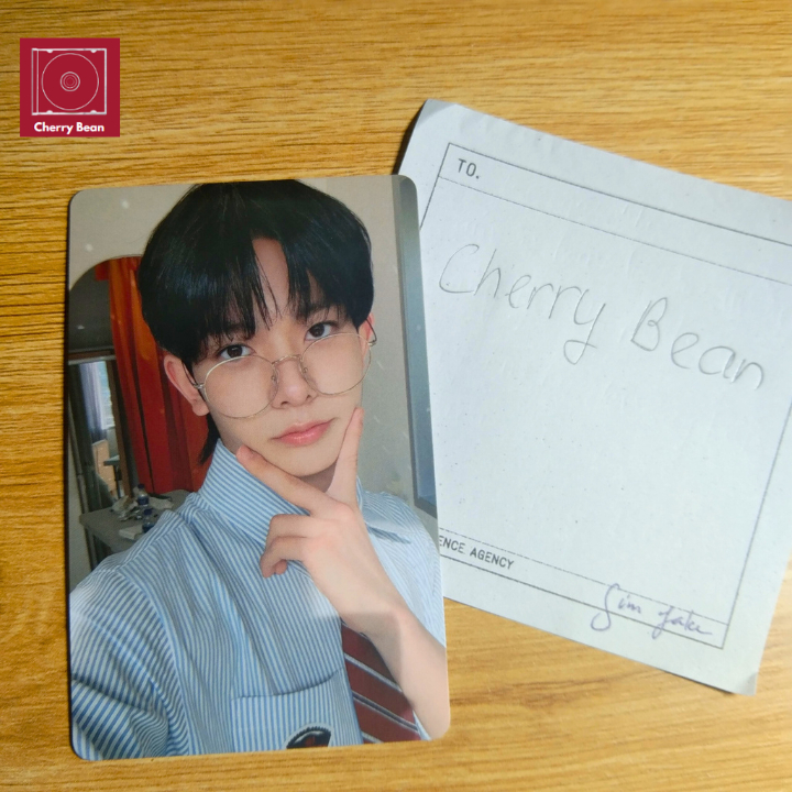 Hee glasses - Genuine photo card Heeseung Enhypen official card with ...