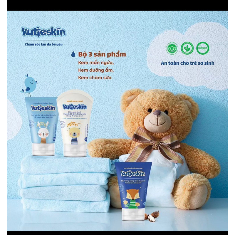 Kutiekin Natural skin care cream for baby skin care, Eczema cream