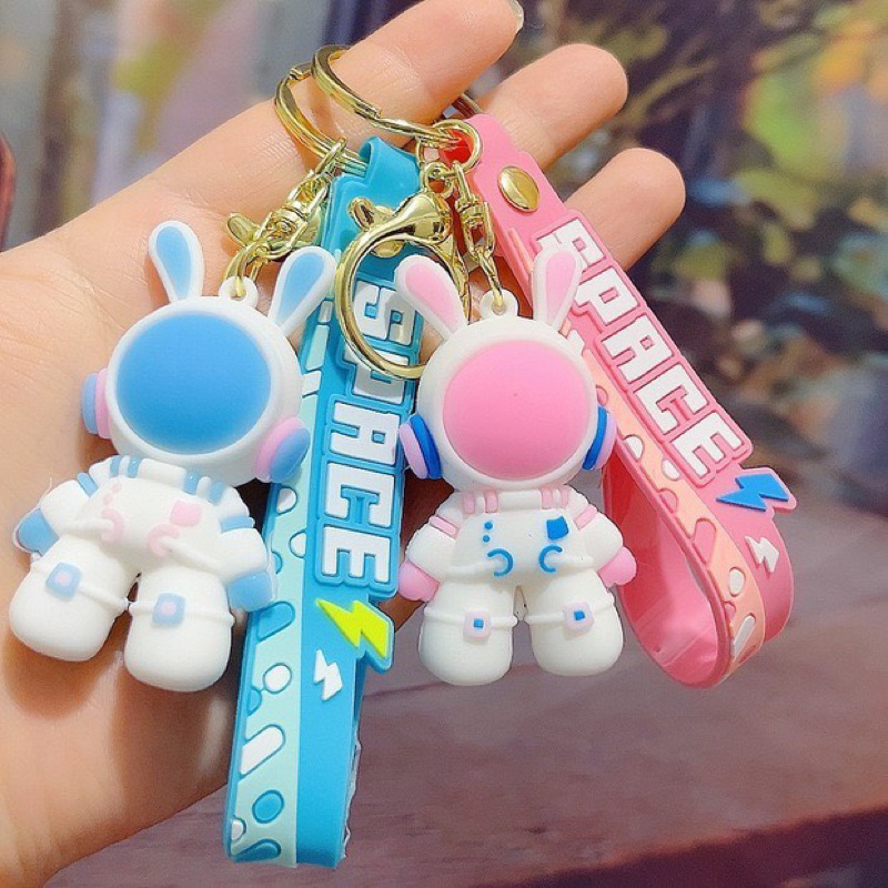 Astronaut Rabbit Keychains - New Cute And Beautiful Model | Shopee Malaysia