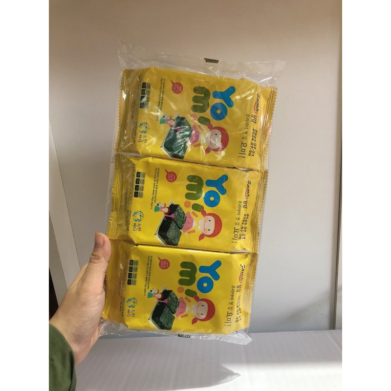 Yomi Dosirak Instant Seaweed For Children, Instant Needle Leaves (set