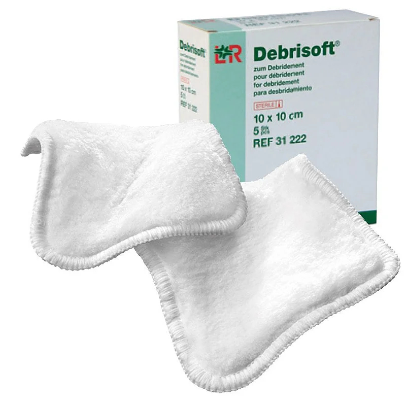 L&r DEBRISOFT PAD 10X10cm, DEBRISOFT LOLLY - Gauze Gauze Cleans Wounds ...