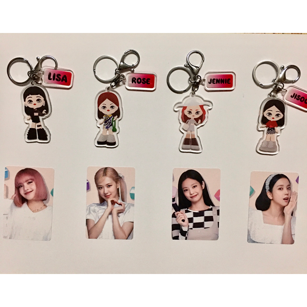 Blackpink Key Chain The Girls Version Model 2 (With Gifts) Shopee