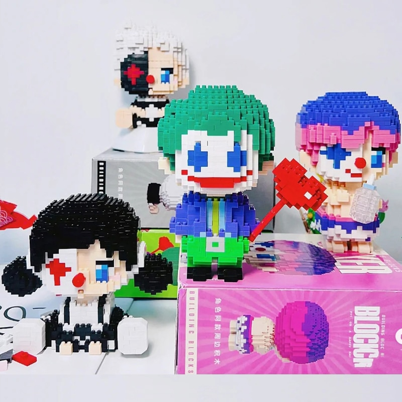 Joker, Harry Quinn,Kaws Assembled Toys, Joker Character Model Assembled