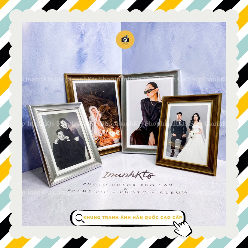 Korean Photo Frames with Printed Designs on Demand - Luxurious Style ...