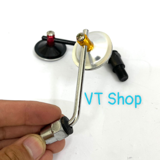 Mini Round Decorative Mirror Mounted with Threaded Mirror Base 10 for ...