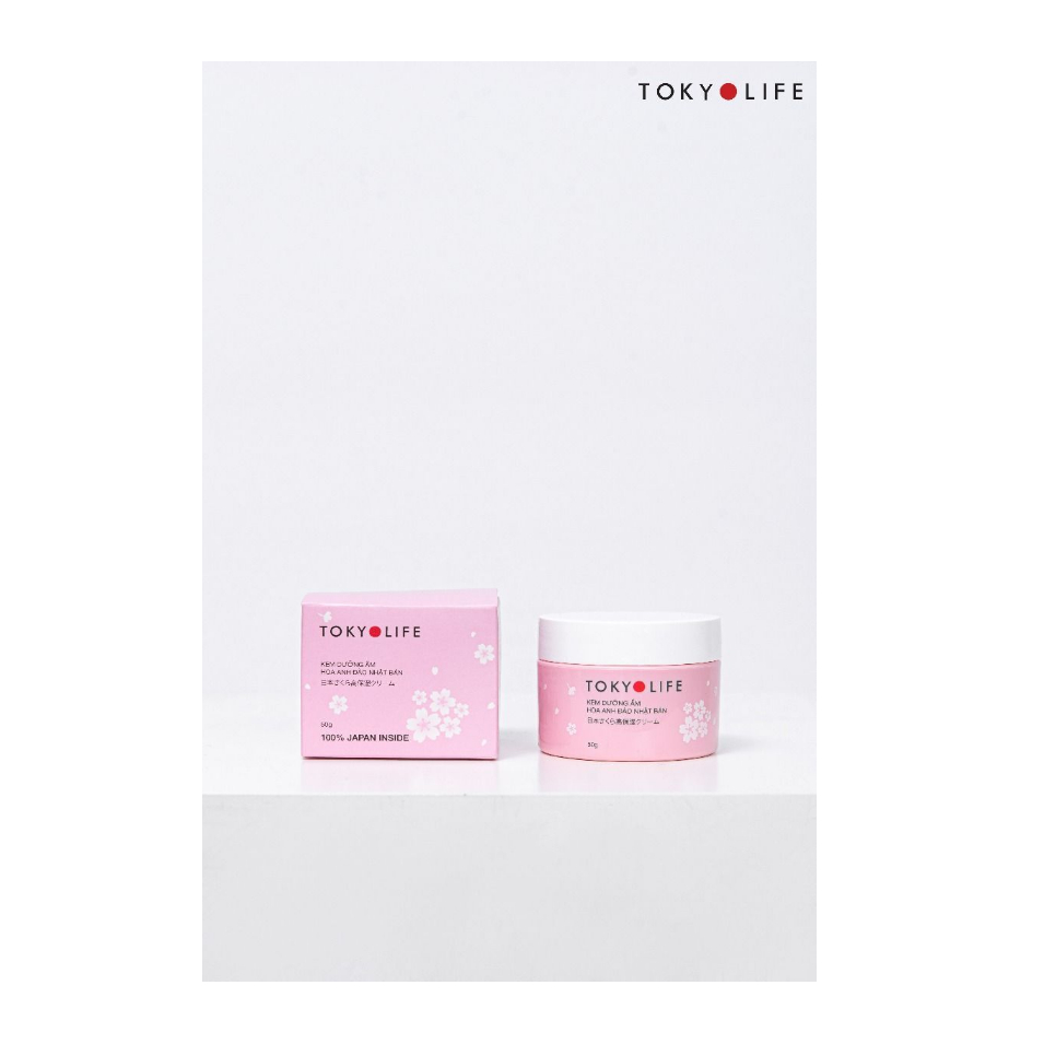 Tokyolife Japanese Cherry Blossom Moisturizing Cream 50g Shopee Malaysia