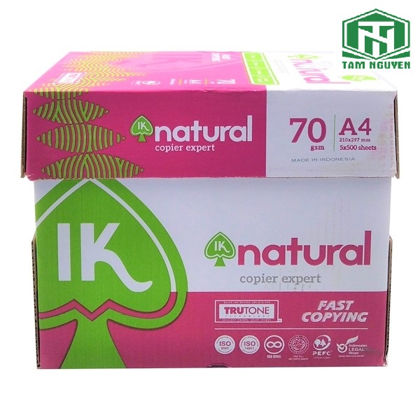 Ik Natural Printing Paper A4 Size Quantitative 70gsm | Shopee Malaysia
